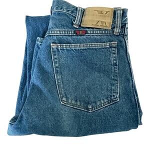 Wrangler Ruger Jeans 38x36 USA Made Straight Leg Denim Vintage Western